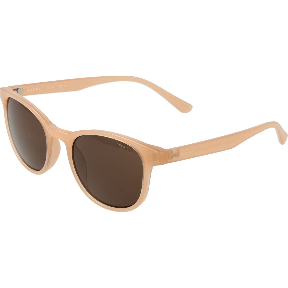 Runde Vollrand-Sonnenbrille aus Kunststoff