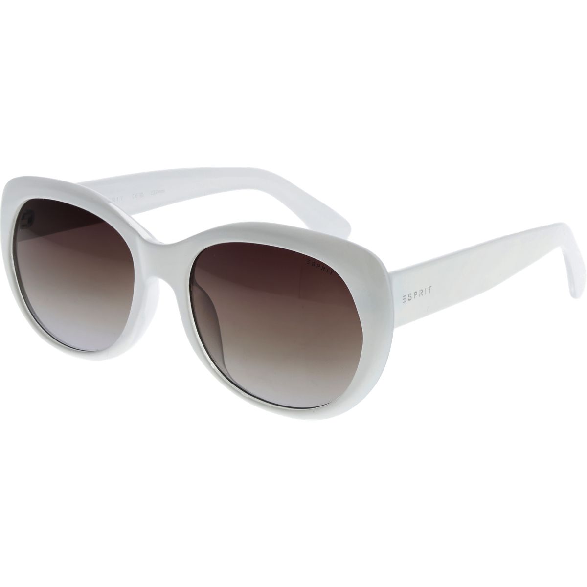 Elegante übergroße ovale Sonnenbrille