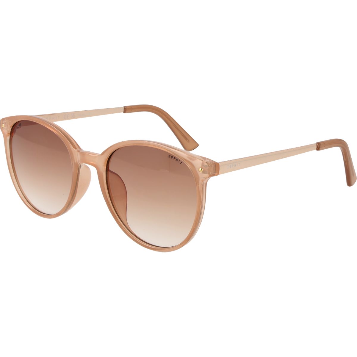 Runde Sonnenbrille mit Verlaufsgläsern