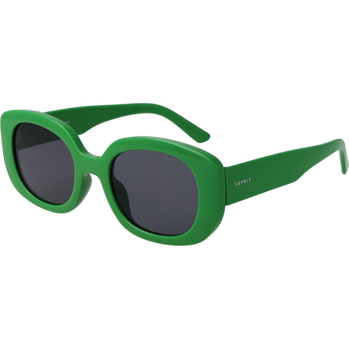 Markante Sonnenbrille in Ovalform