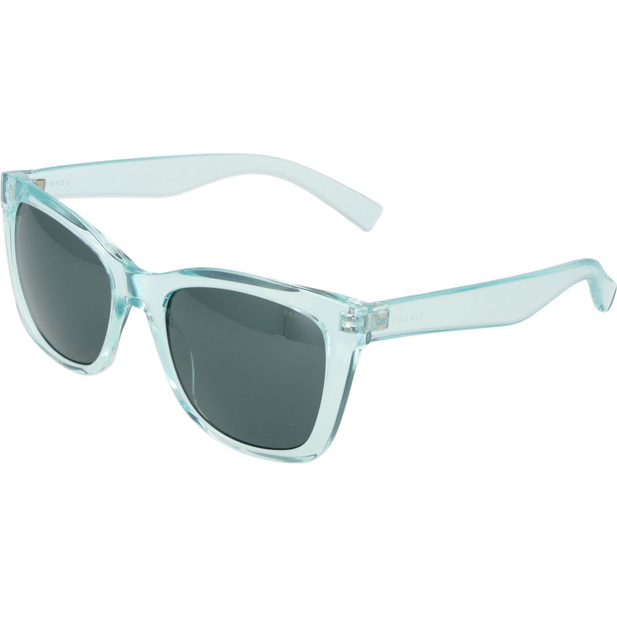 Transparente Cat-Eye Sonnenbrille