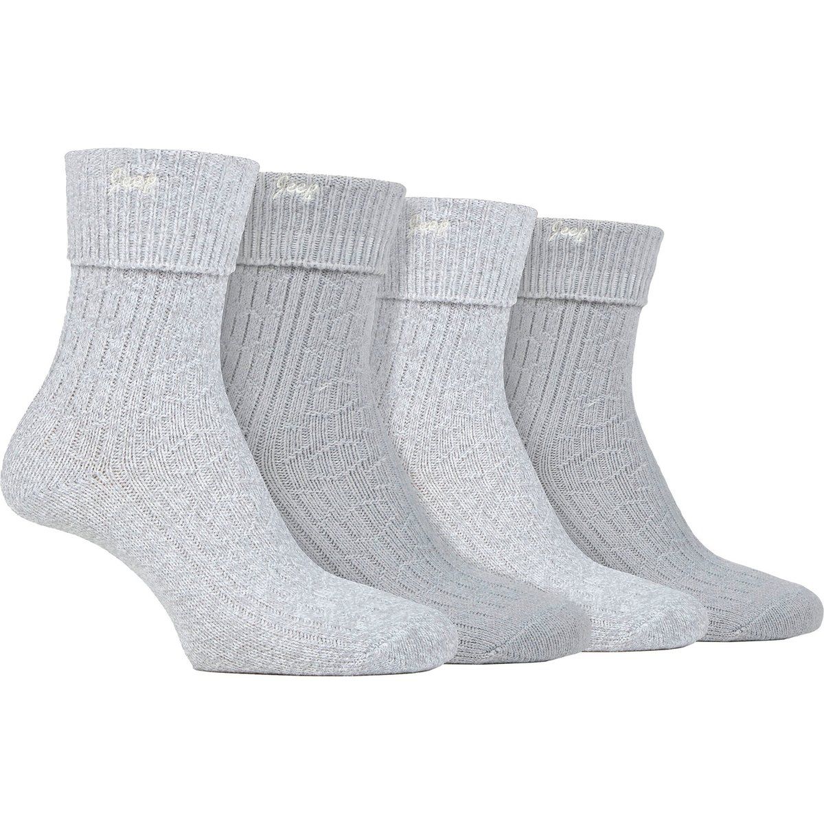 Superweiche gerippte Stiefelsocken
