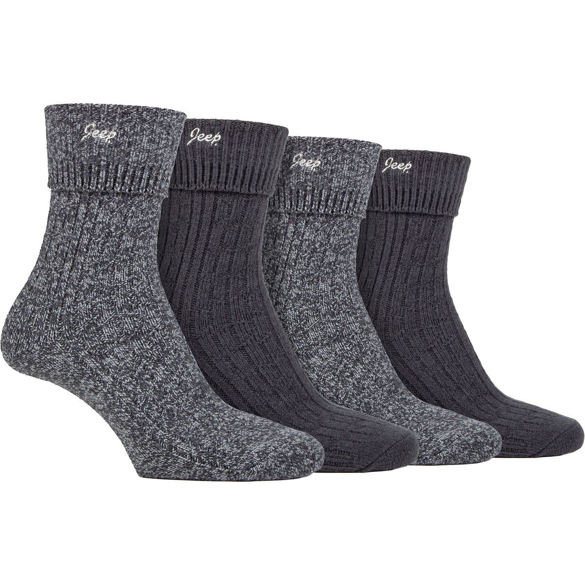 Superweiche Gerippte Stiefelsocken
