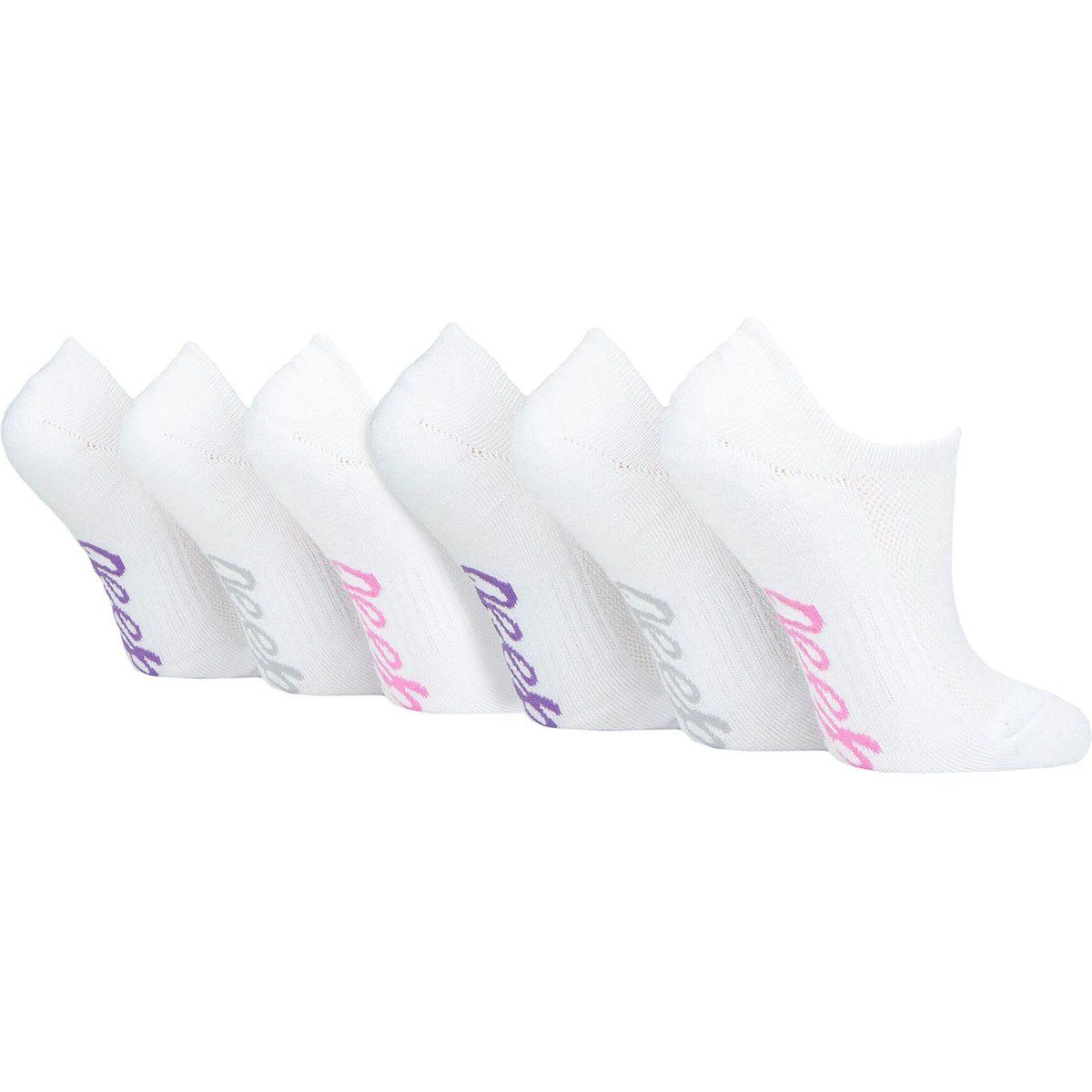 Gepolsterte Bambusmischung No-Show Socken