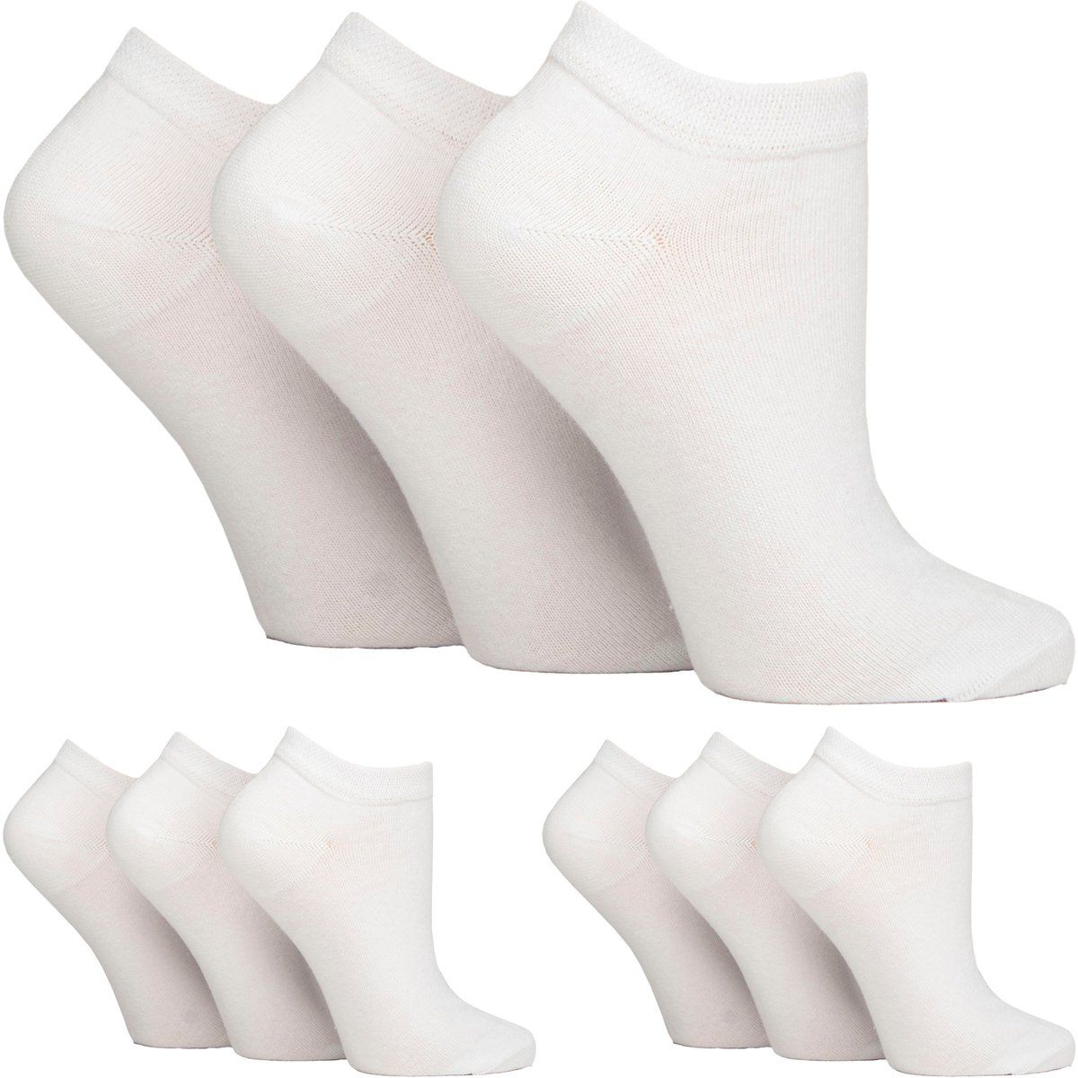 Elastikfreie Trainersocken mit sanftem Griff