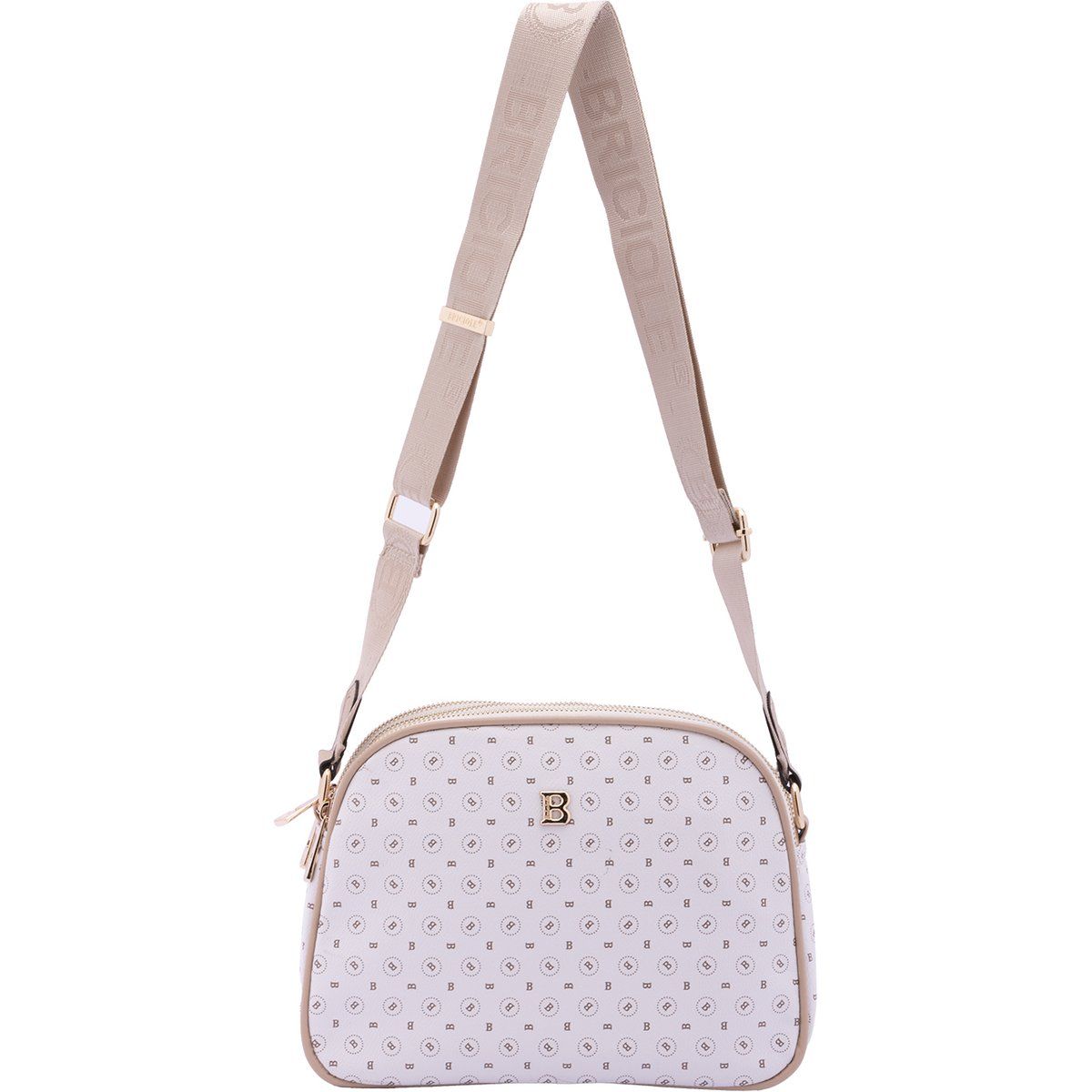 Umhängetasche mit Monogramm-Muster