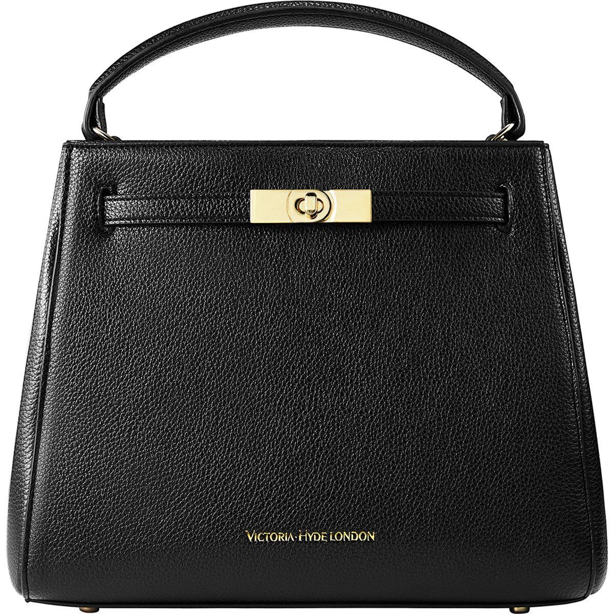 Klassische strukturierte Henkeltasche