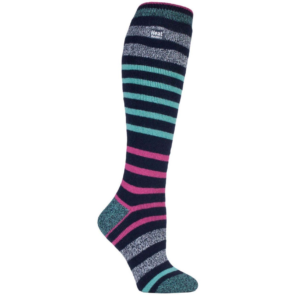 Gestreifte Kniehohe Thermosocken