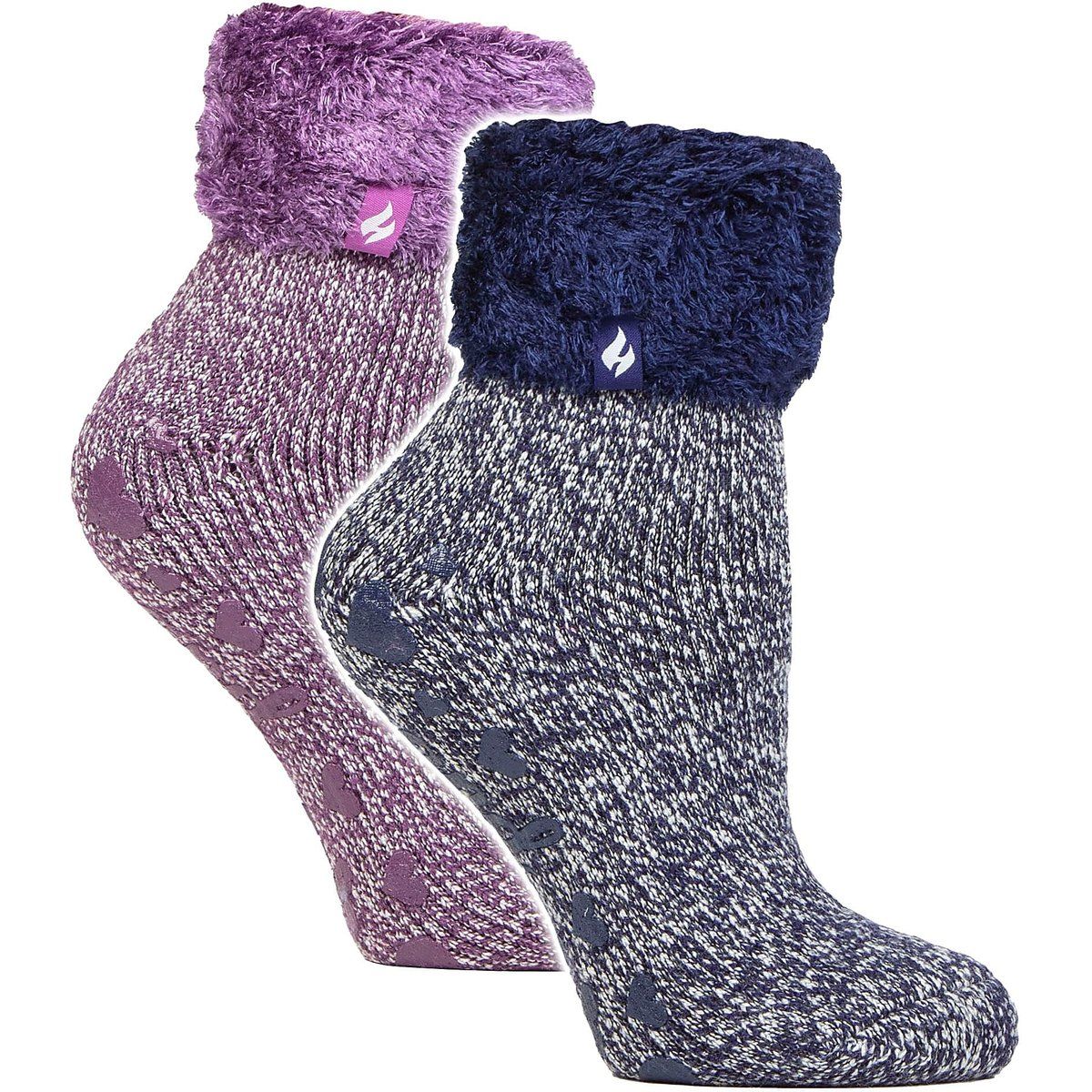 Weiche Thermo-Strick Lounge-Socken