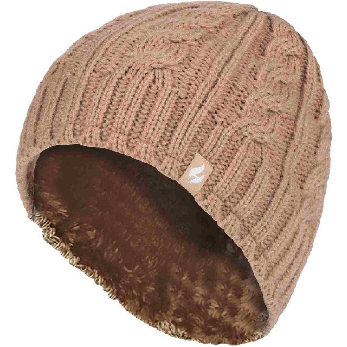 Kabelstrick Thermo-Beanie