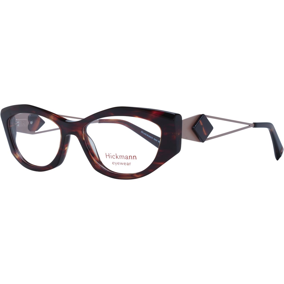 Markante geometrische Cat-Eye Brillenfassung
