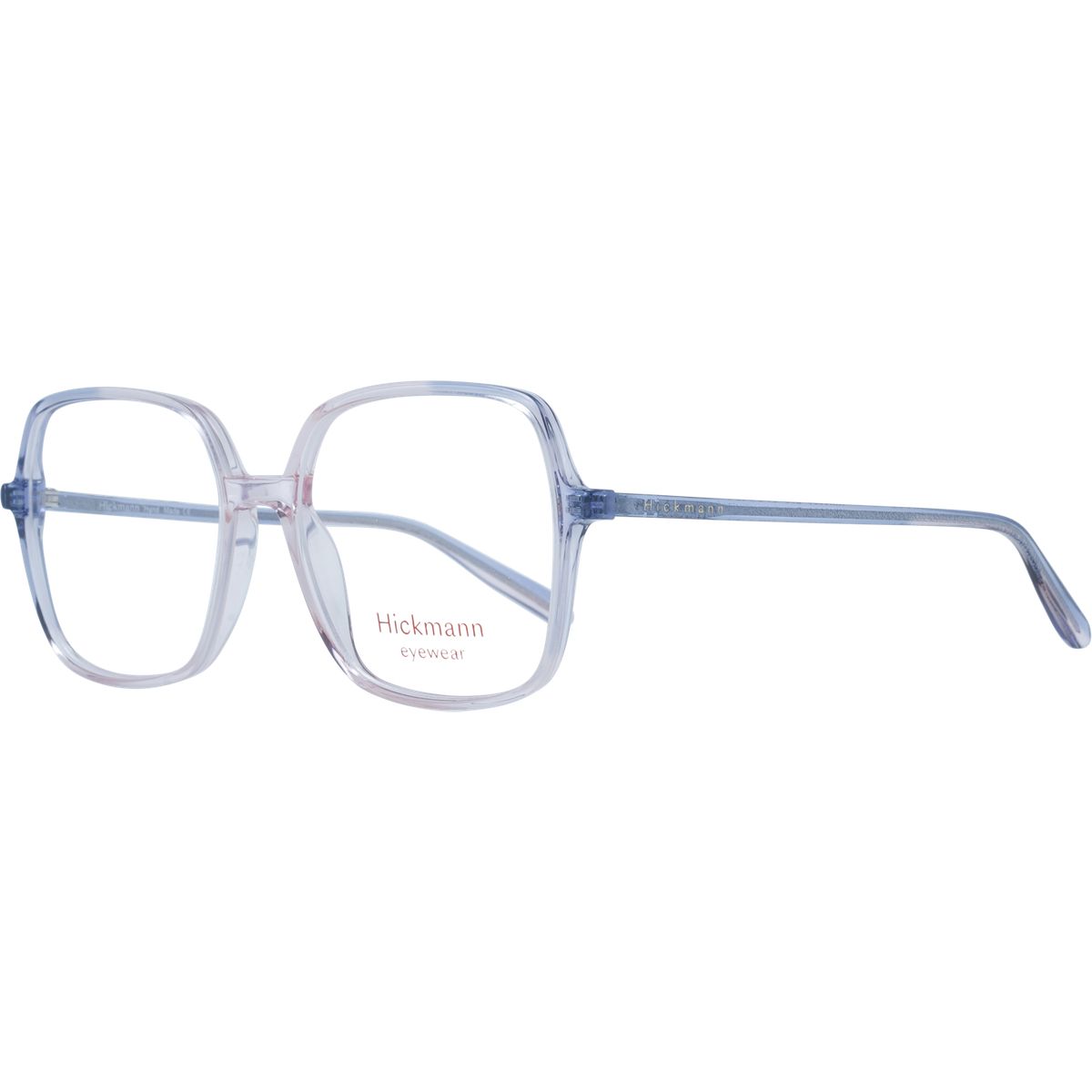 Quadratische transparente Acetat-Brille