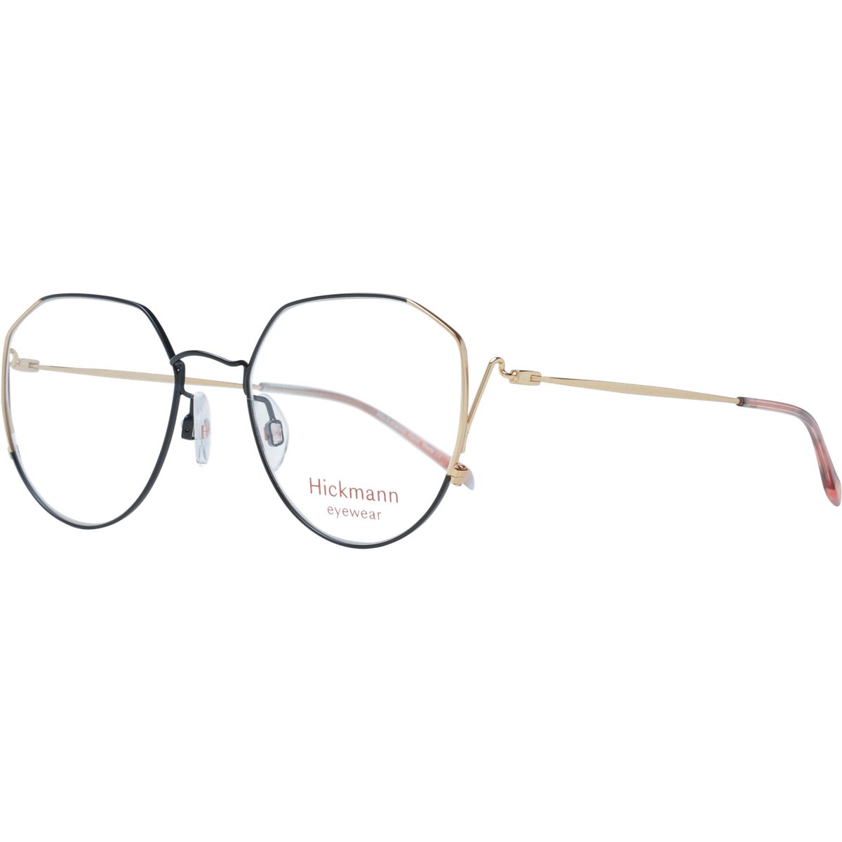 Geometrische Vollrandbrille aus Metall
