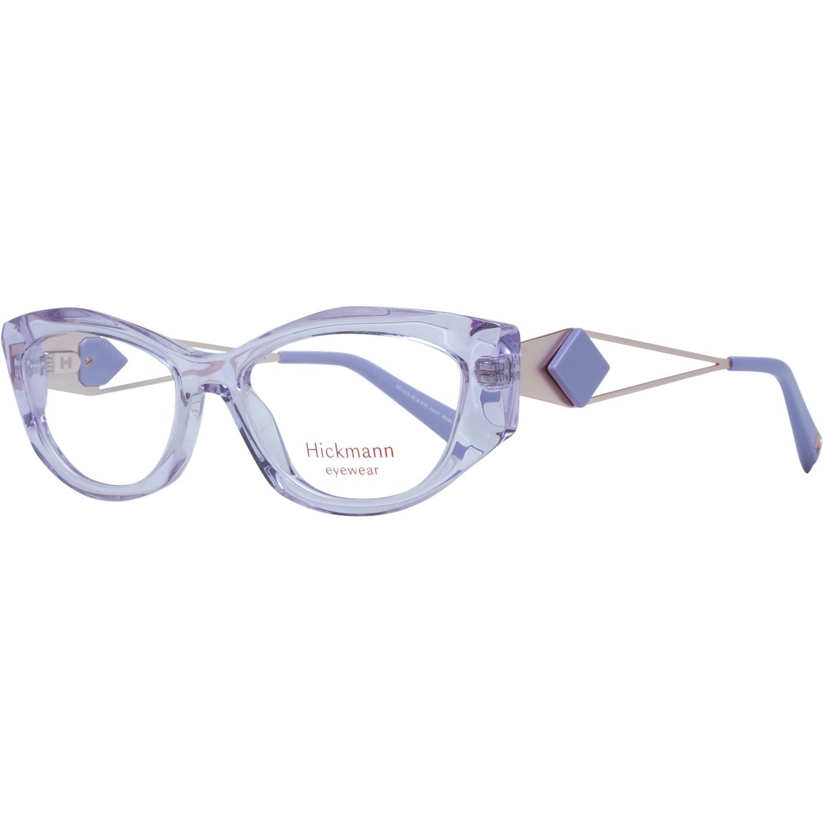 Transparente Cat-Eye-Brillenfassung