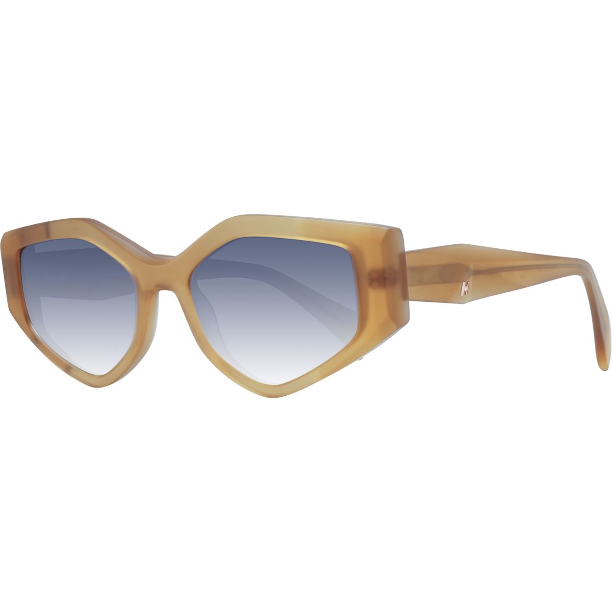 Geometrische Schmetterlings-Sonnenbrille aus Acetat