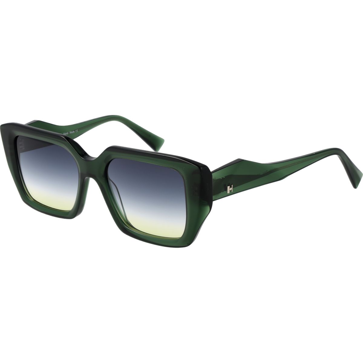 Markante Oversized Sonnenbrille mit Farbverlauf