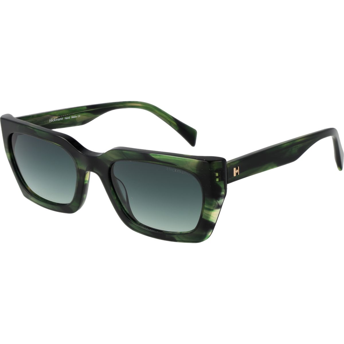 Schicke Cat-Eye-Sonnenbrille mit Marmor-Effekt