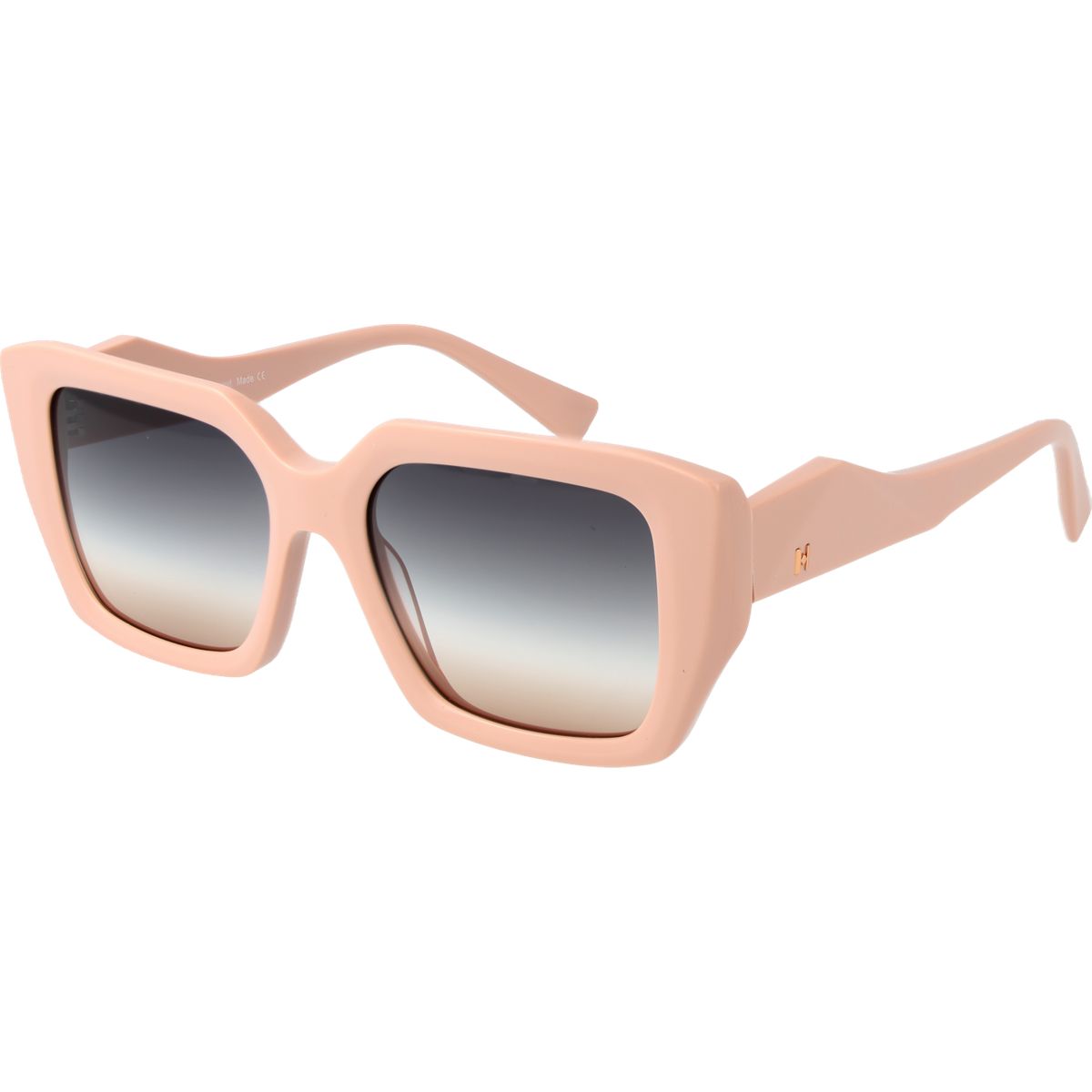 Markante quadratische Sonnenbrille mit Verlaufsgläsern