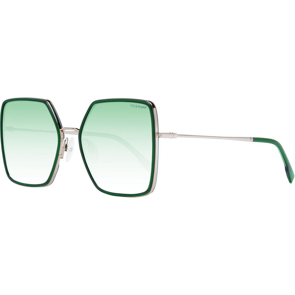 Oversized Quadratische Sonnenbrille mit Farbverlauf