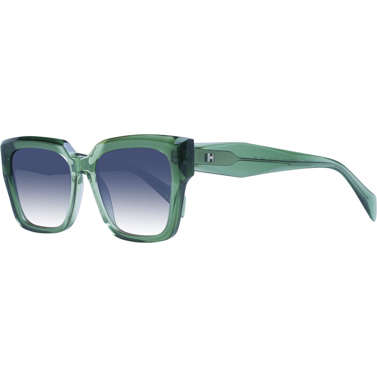 Übergroße quadratische Azetat-Sonnenbrille