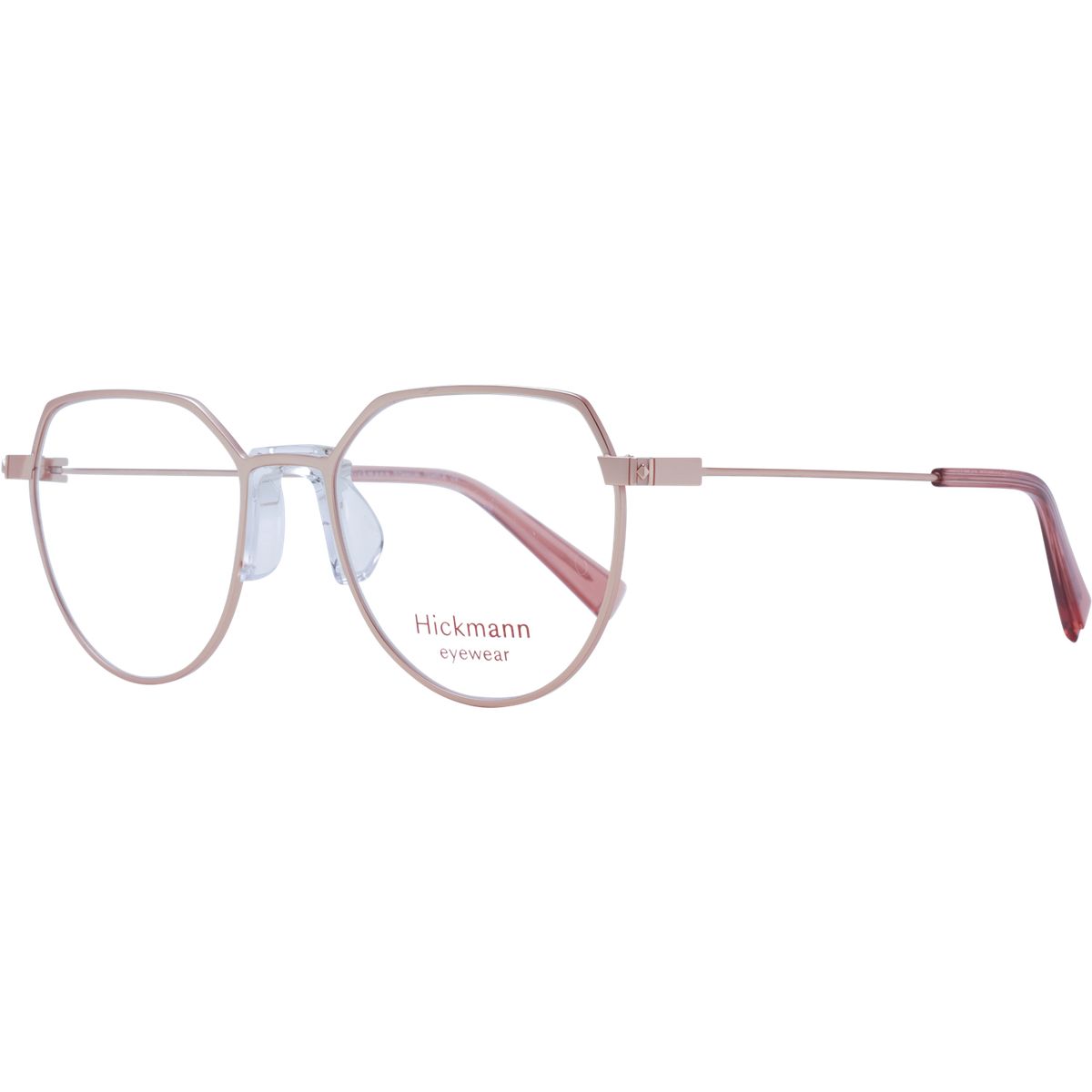 Elegante geometrische Metallfassung