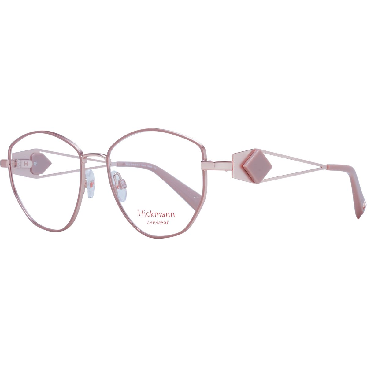 Elegante geometrische Metallfassung
