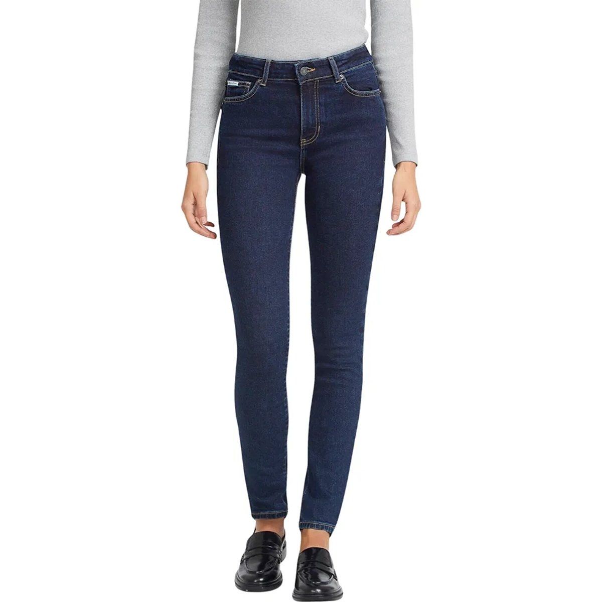 Klassische High-Rise Skinny Jeans
