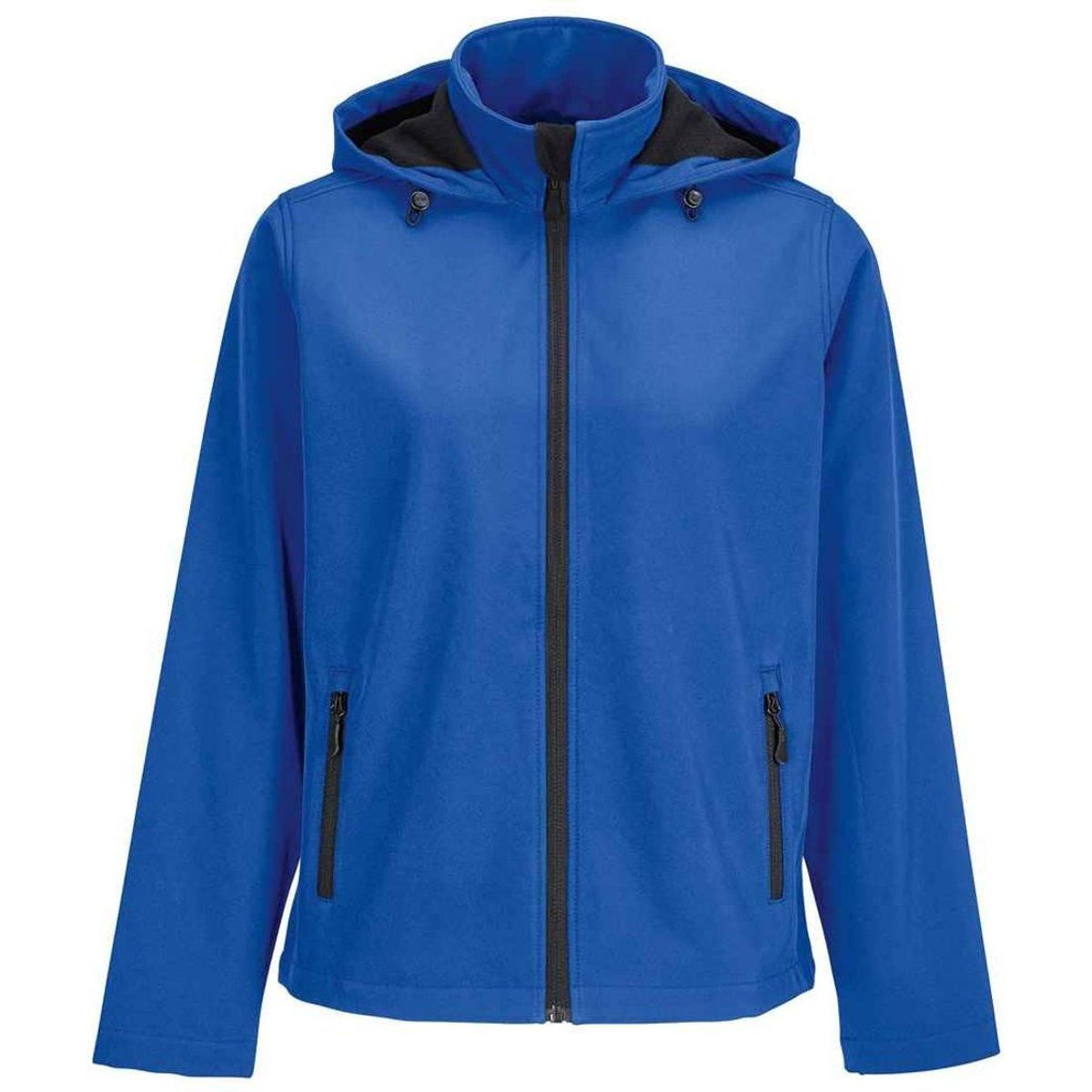 Softshelljacke mit Kapuze und Fleece