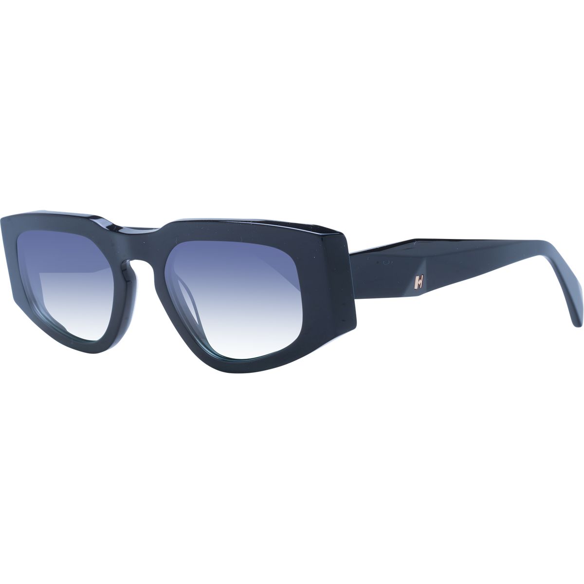 Markante geometrische Vollrand-Sonnenbrille