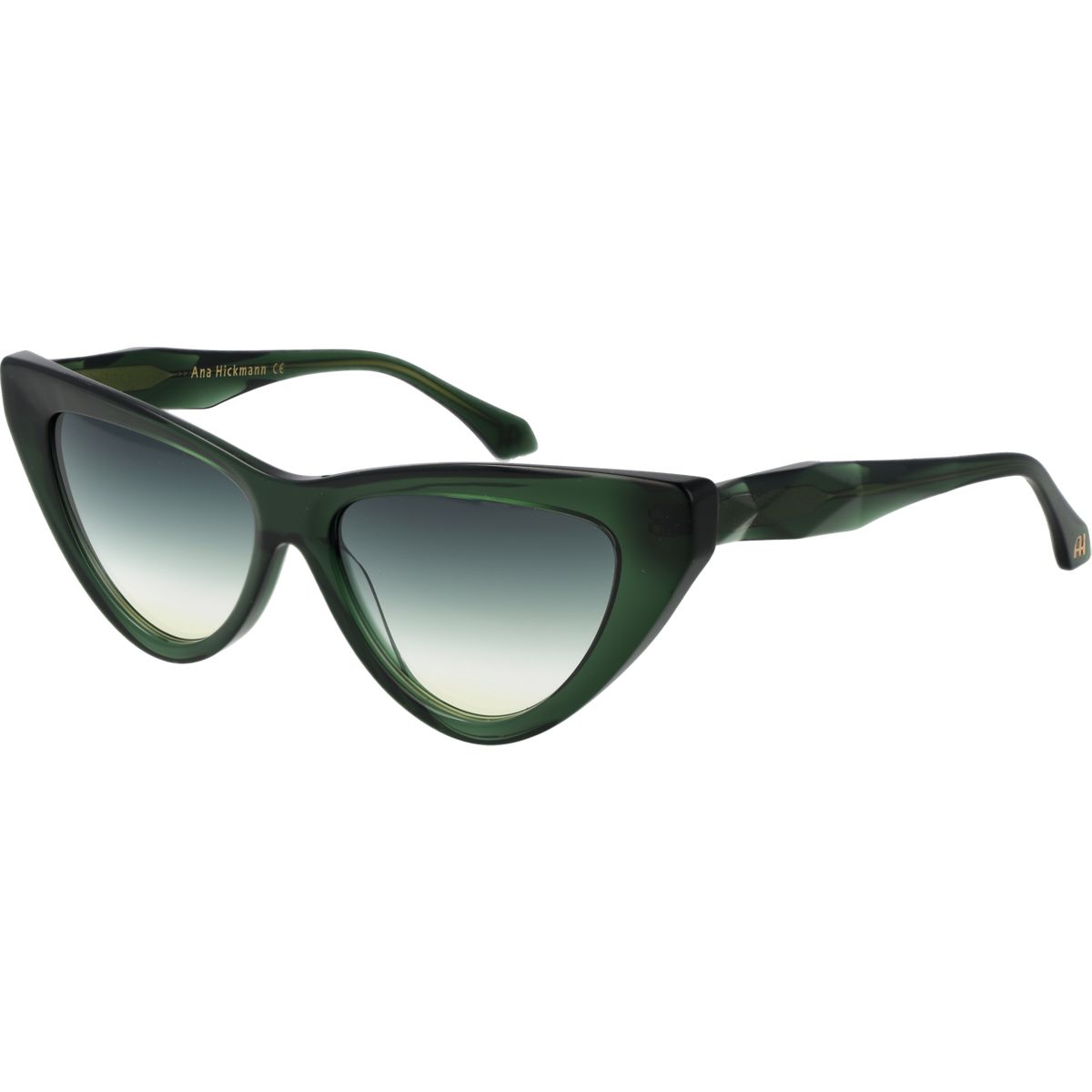 Markante Cat-Eye-Sonnenbrille mit Farbverlauf