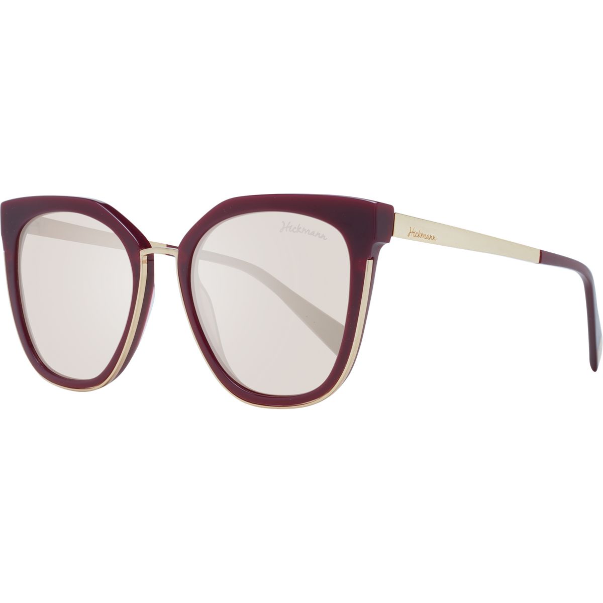 Elegante Schmetterlings-Sonnenbrille mit Gold-Details
