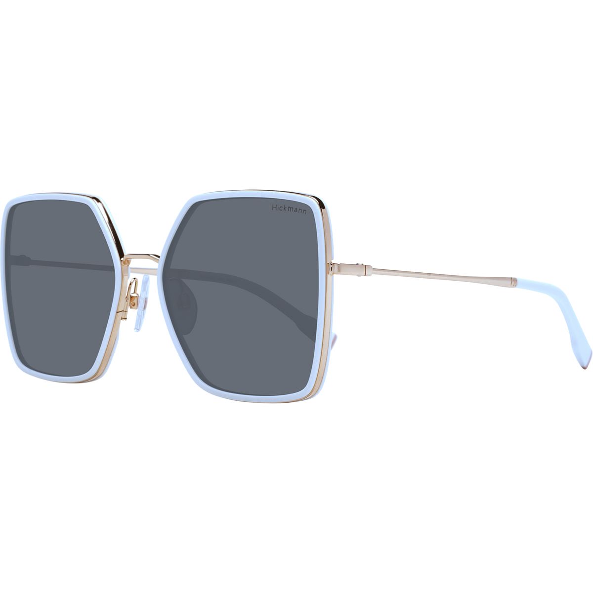 Geometrische übergroße quadratische Sonnenbrille