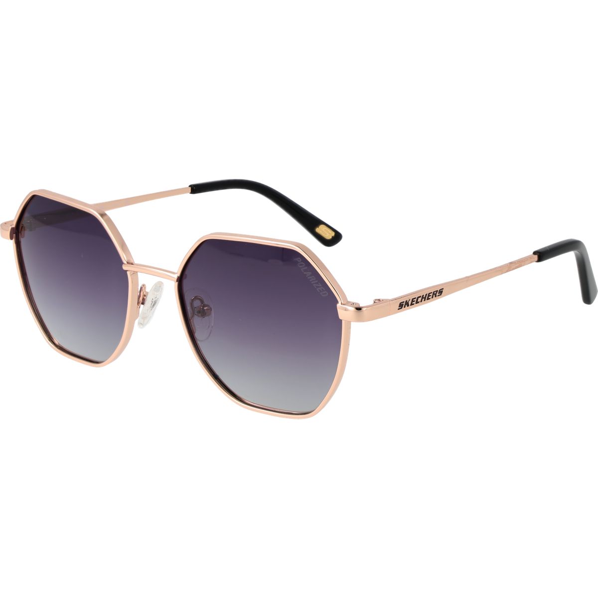 Geometrische Sonnenbrille mit Verlaufsgläsern