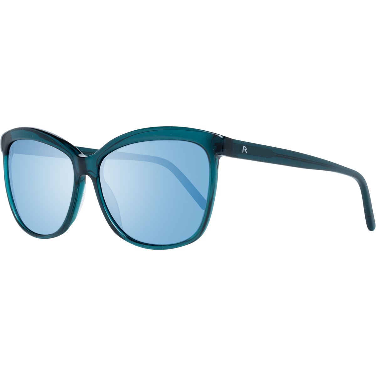 Schicke Cat-Eye-Sonnenbrille mit verspiegelten Gläsern