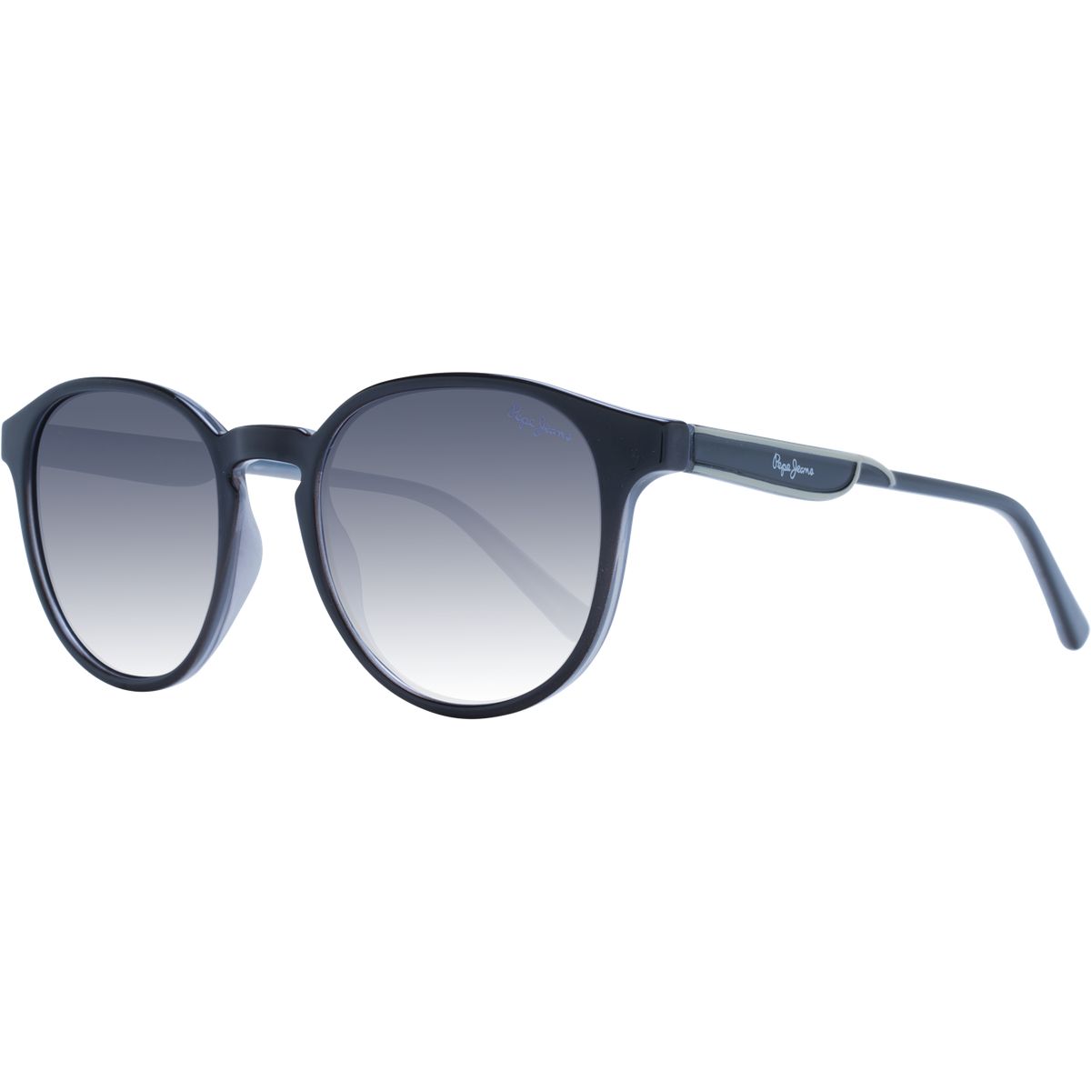 Klassische runde Vollrand-Sonnenbrille