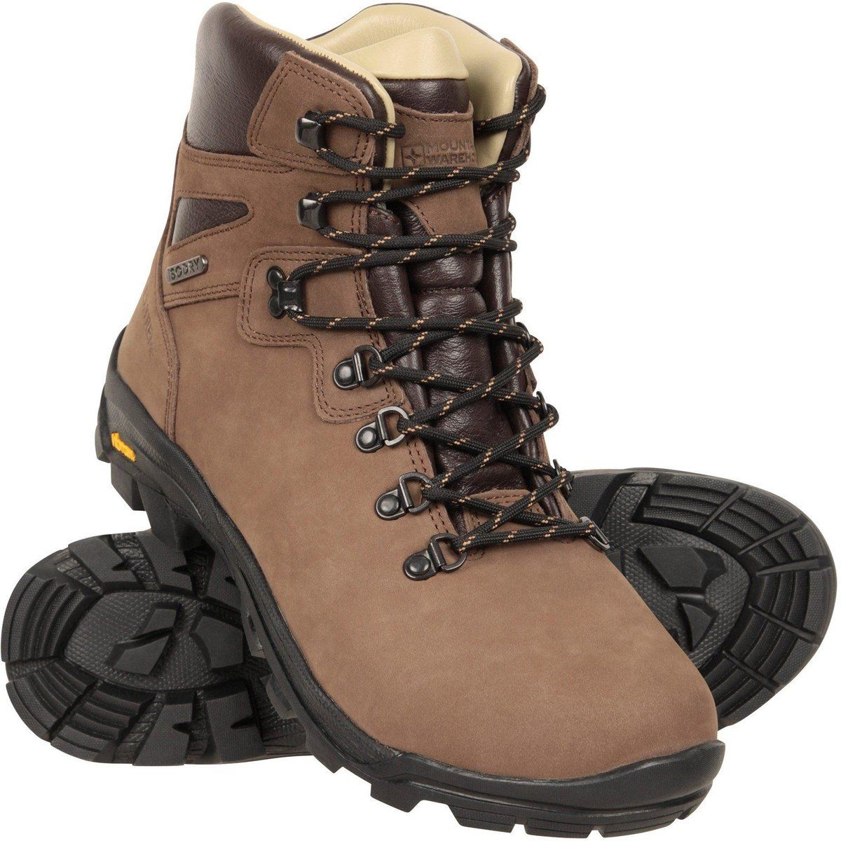 Wasserdichte Nubukleder-Wanderstiefel
