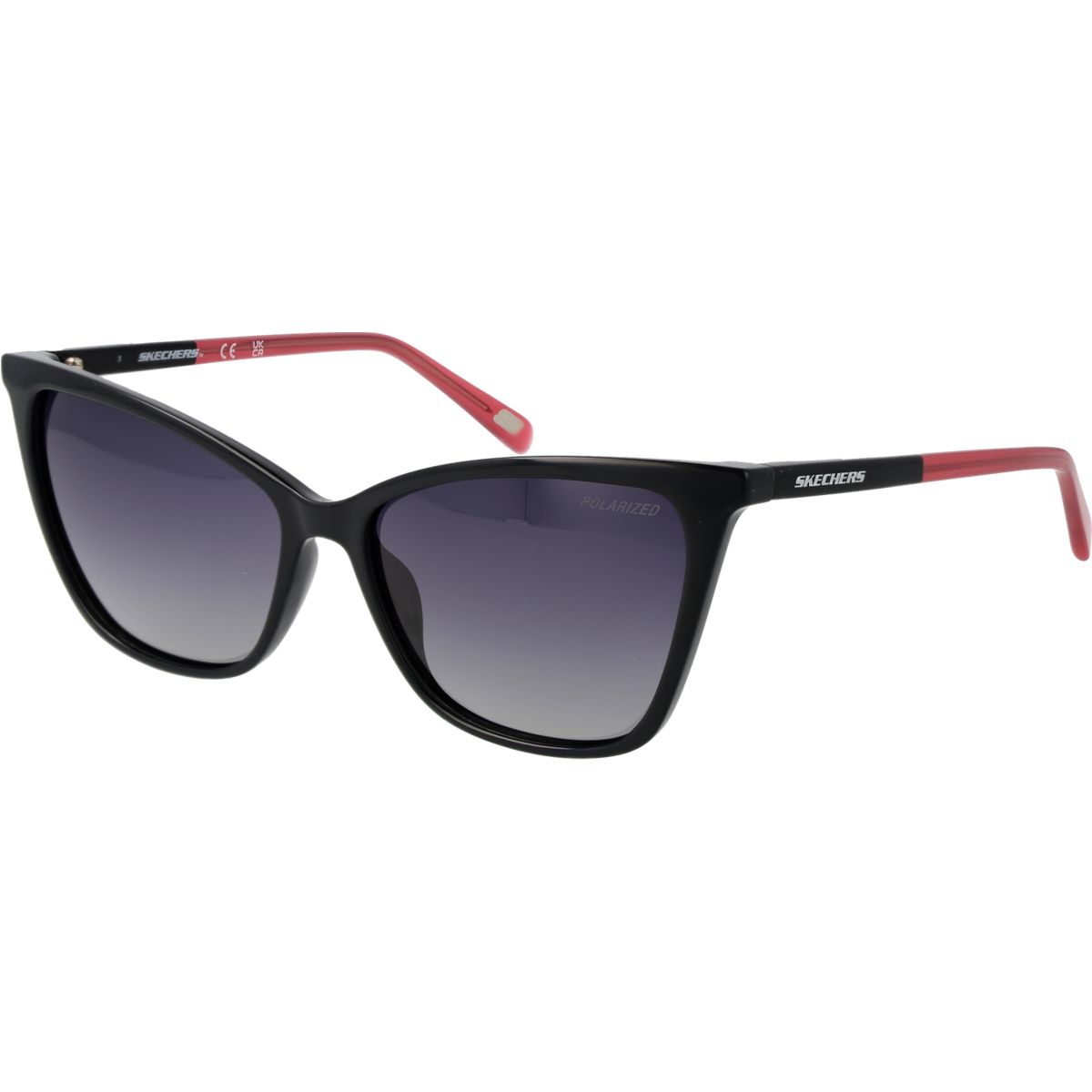 Polarisierte Cat-Eye-Sonnenbrille mit Verlauf