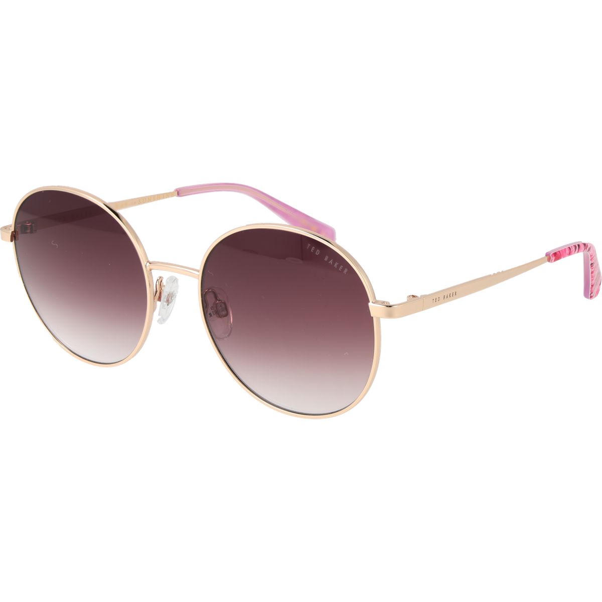 Runde Metall-Sonnenbrille mit Verlaufsgläsern