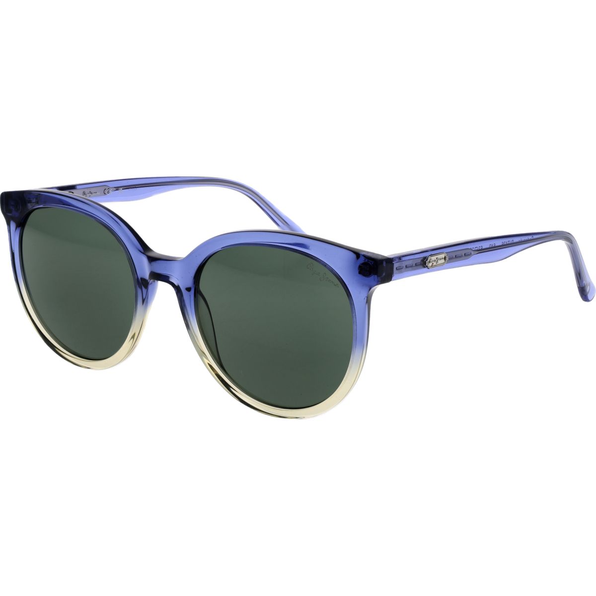 Runde Sonnenbrille mit Farbverlauf