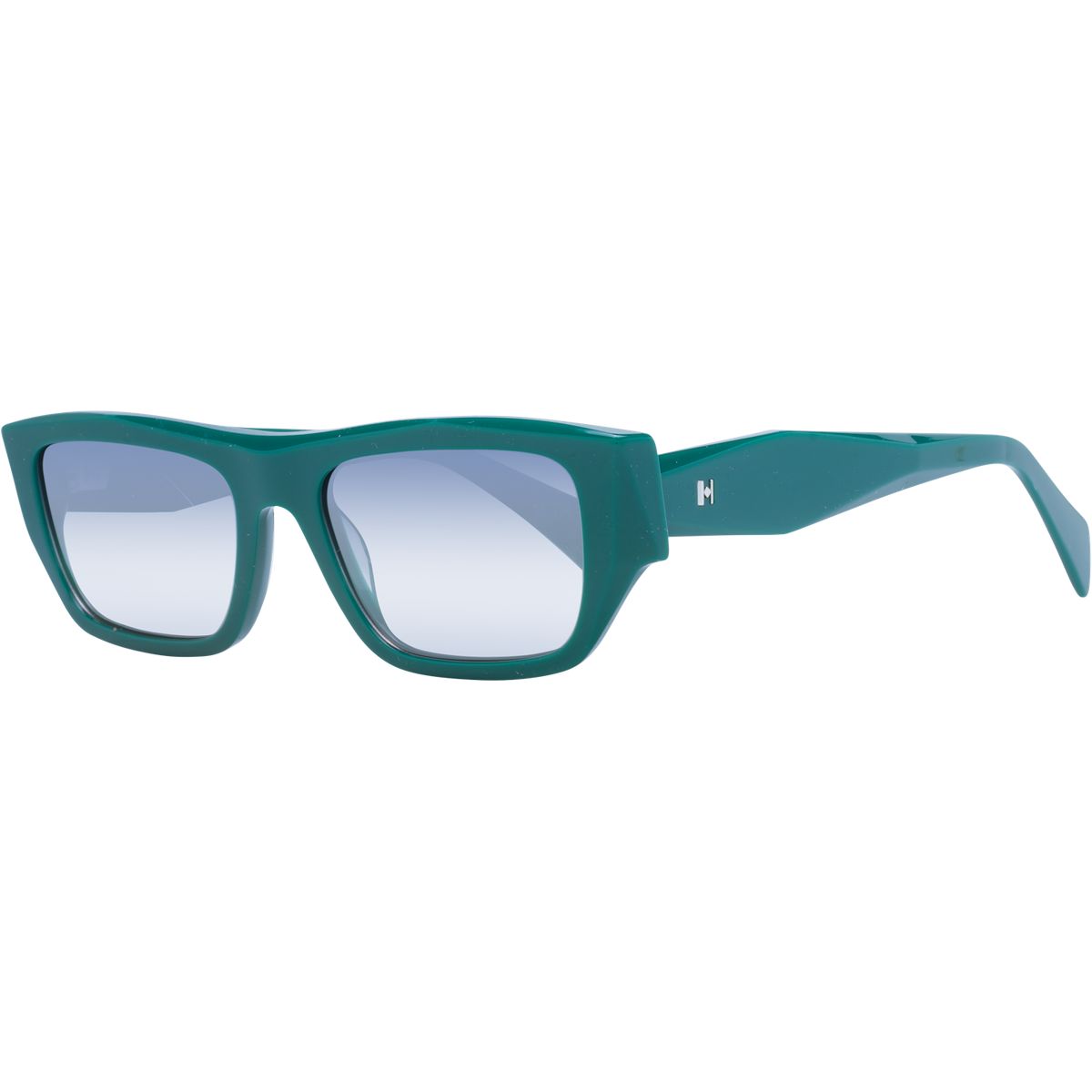 Markante rechteckige Sonnenbrille mit Farbverlauf