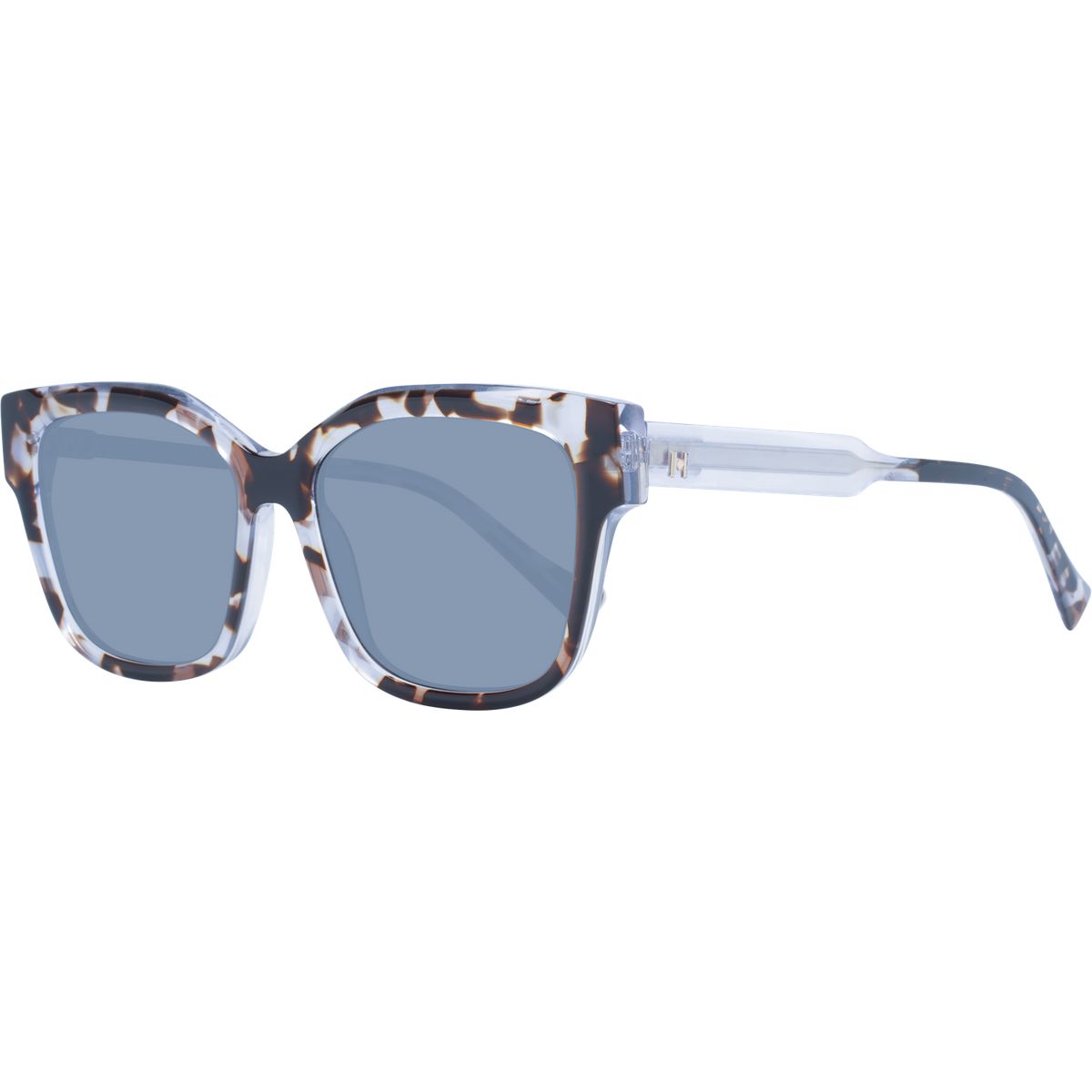 Quadratische Sonnenbrille mit Schildpattmuster