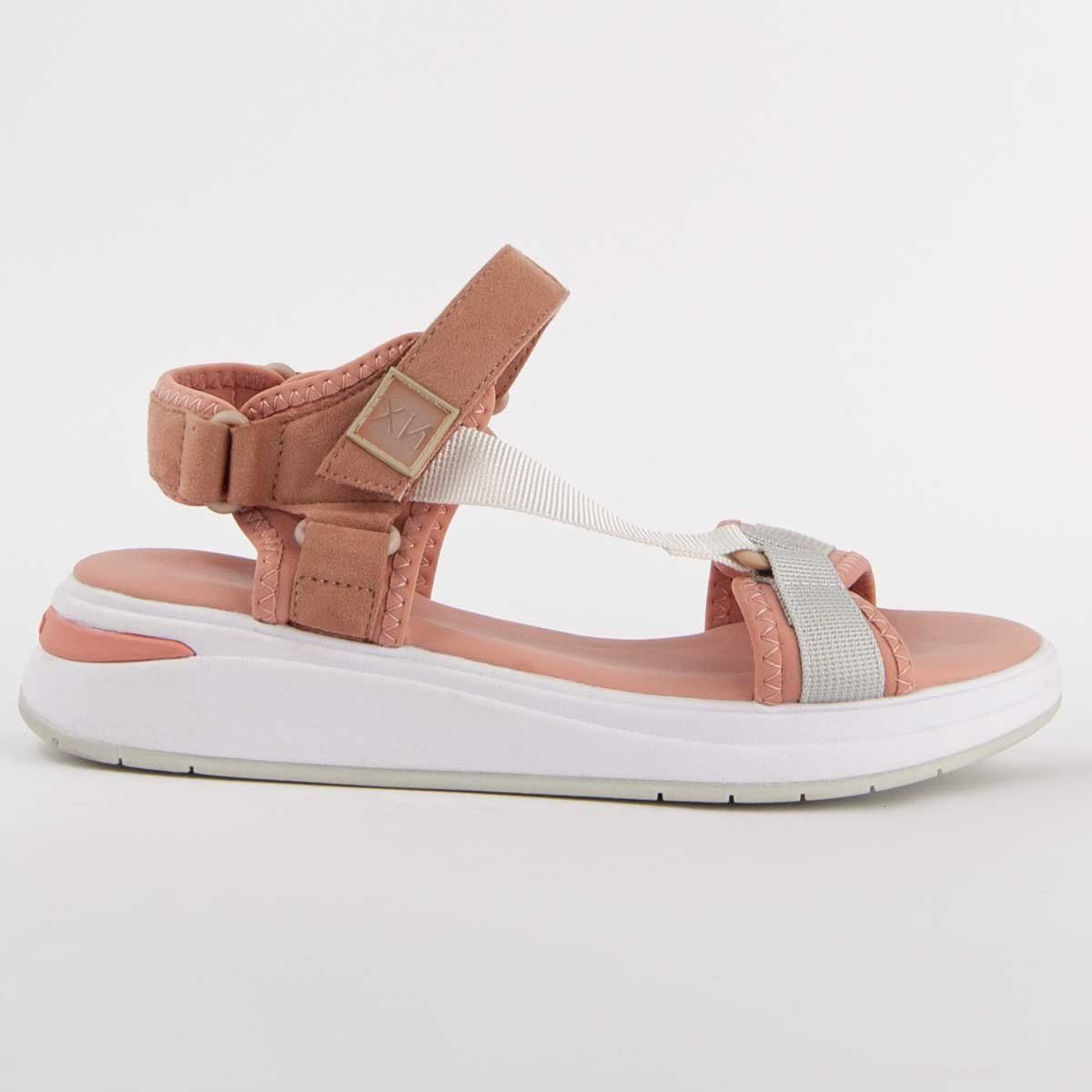 Lässige Plateau-Riemchensandalen