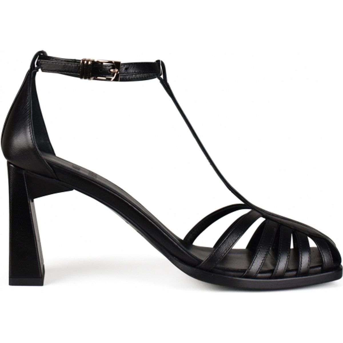 Spider Cage Leder-Sandalen