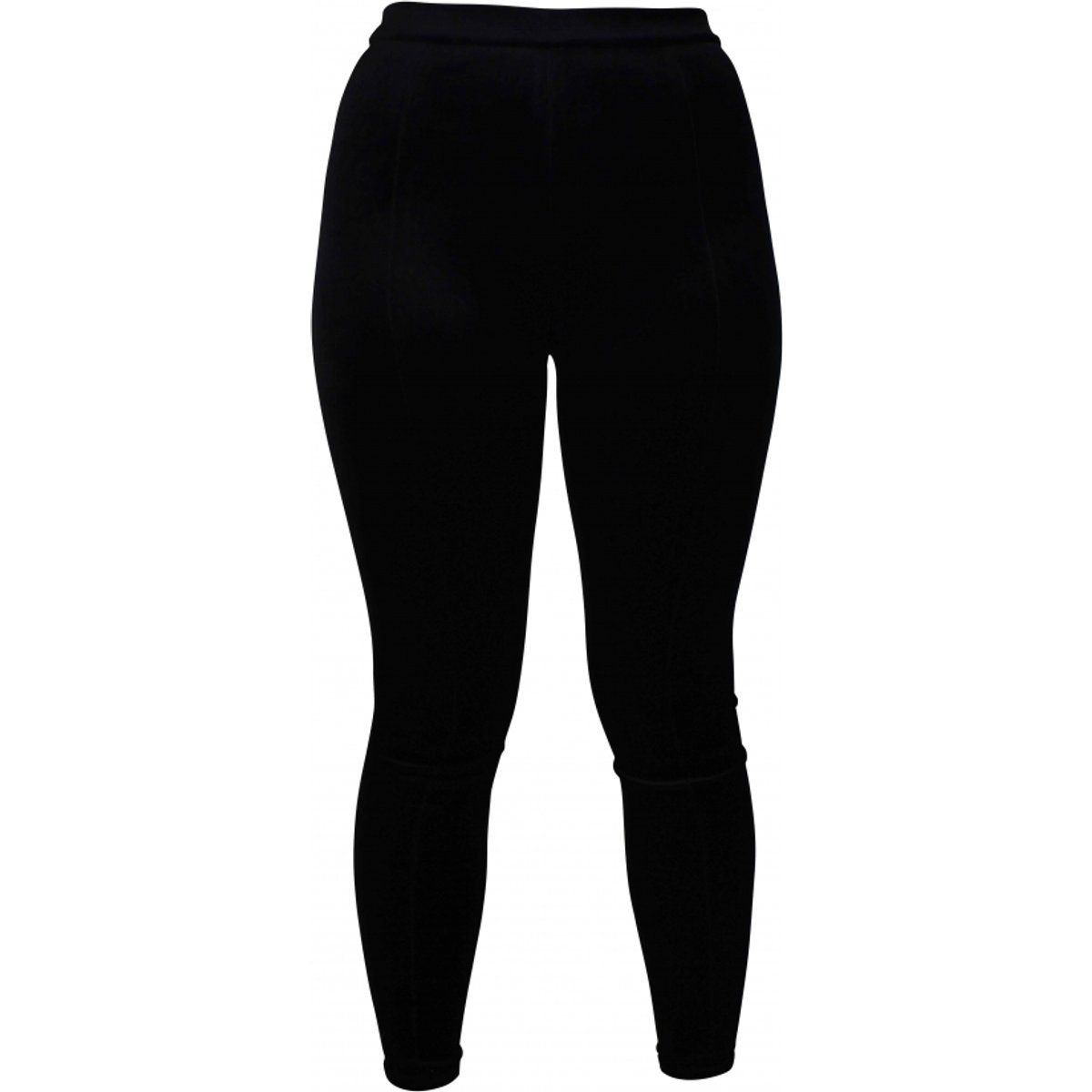 Hochtaillierte Leggings mit Samteffekt