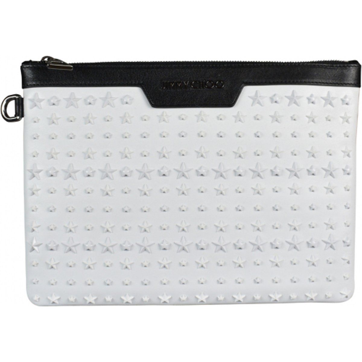 Zip-Pouch mit Sternen-Nieten
