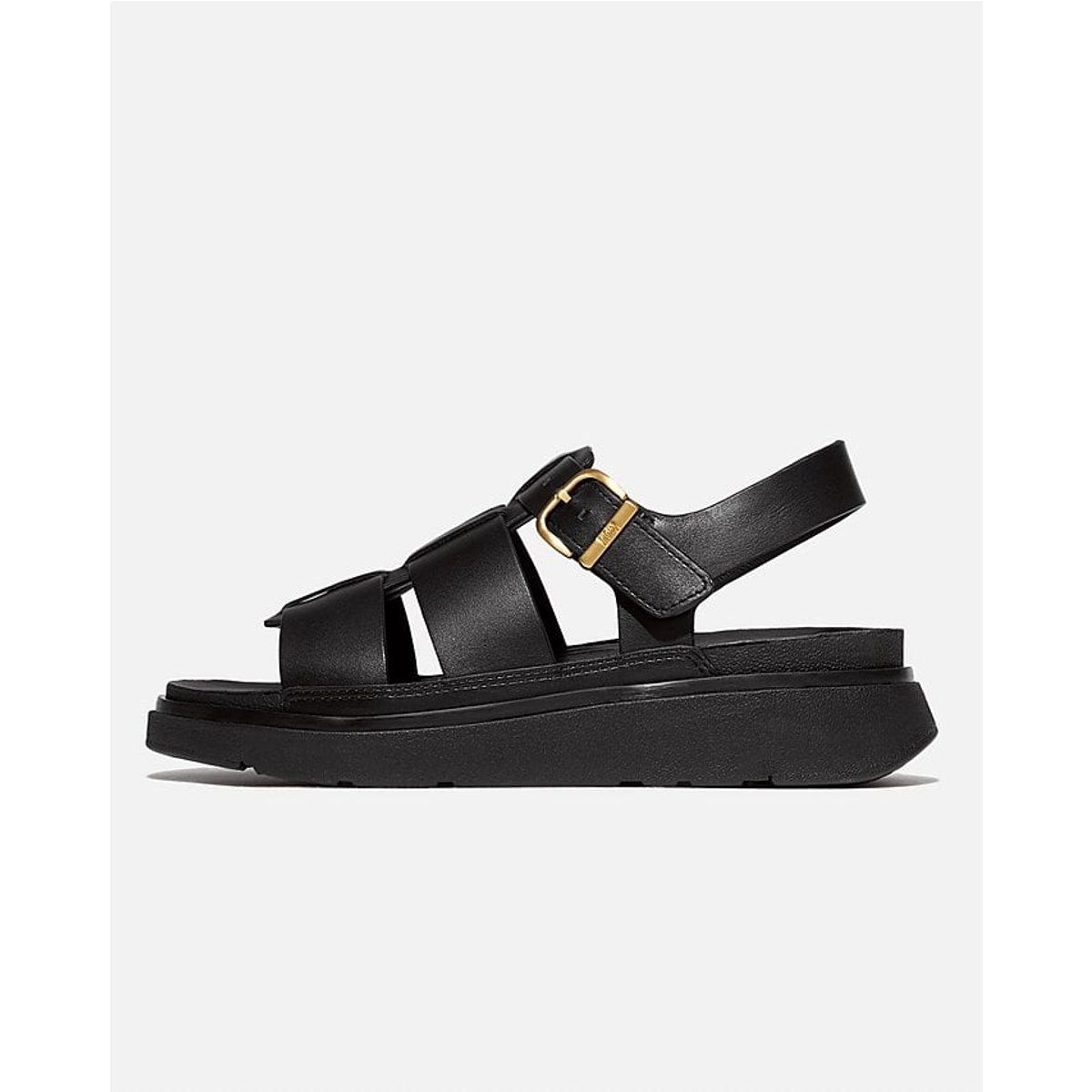 Klobige Fischer-Sandalen aus Leder