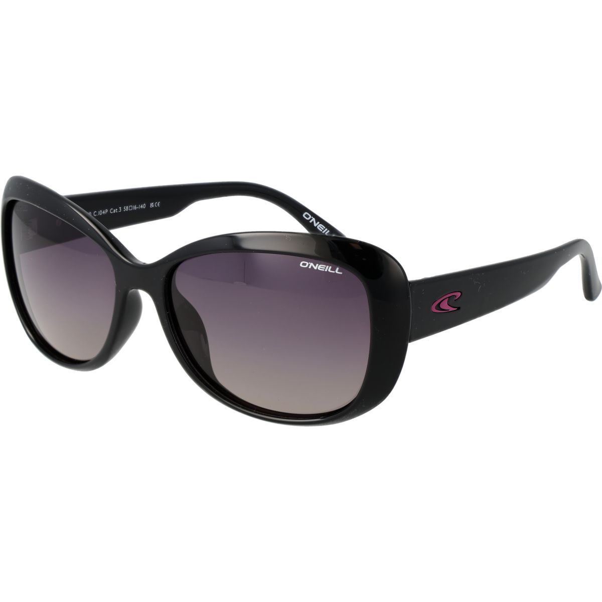 Übergroße Schmetterlingsbrille mit Polfilter