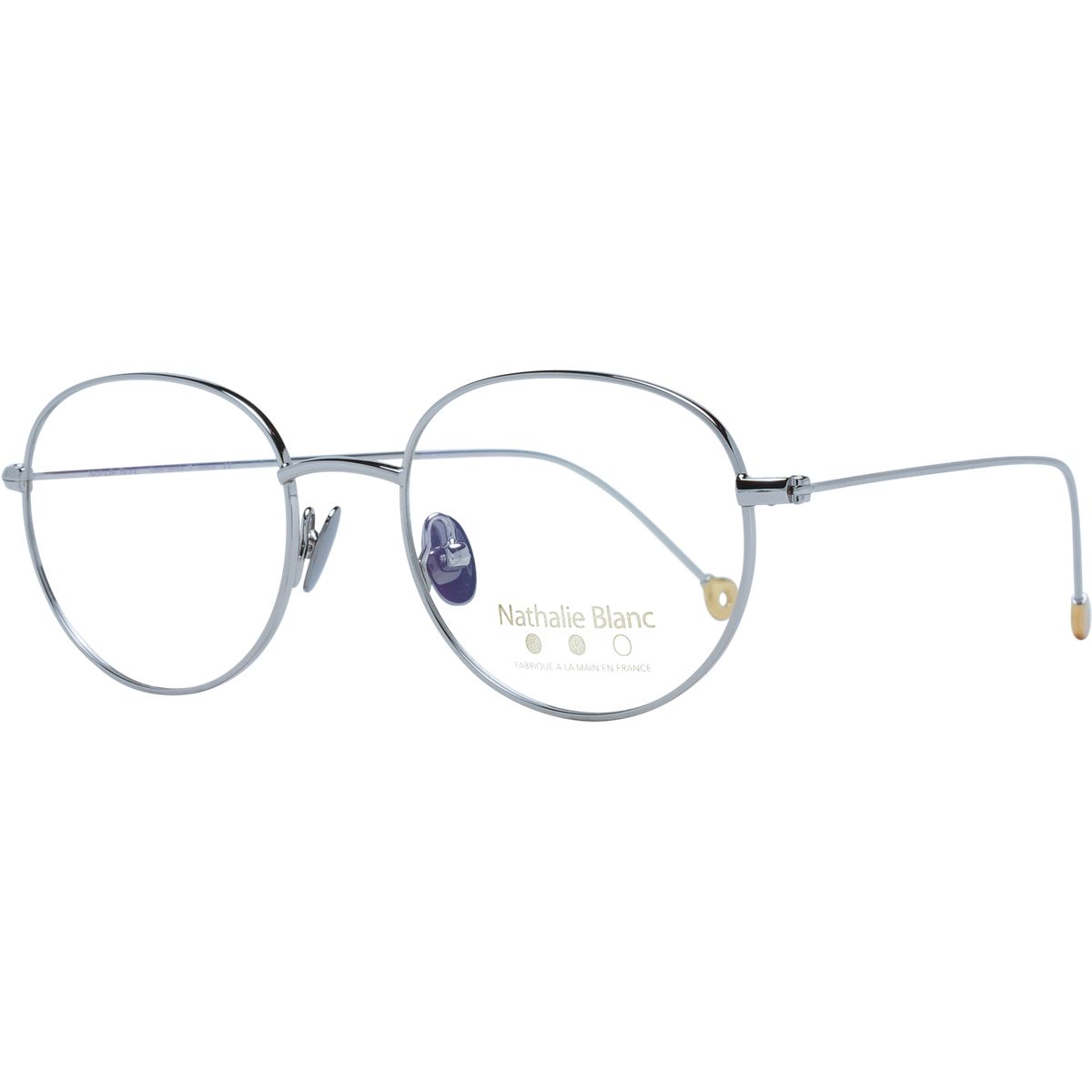 Klassische ovale Brille mit Vollrand