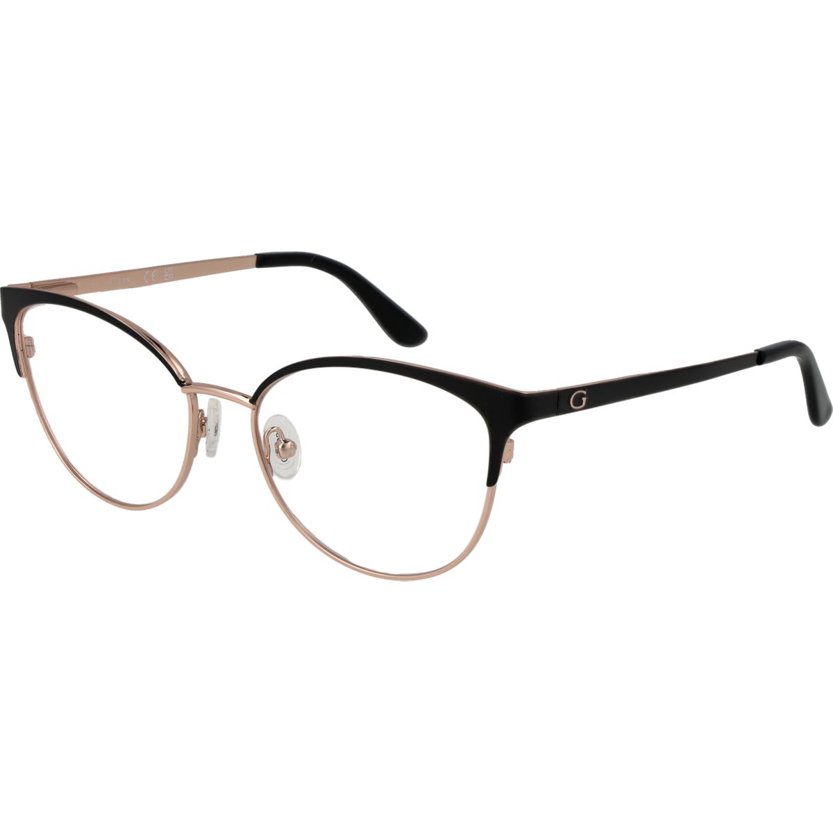 Edle Cat-Eye Metallbrille