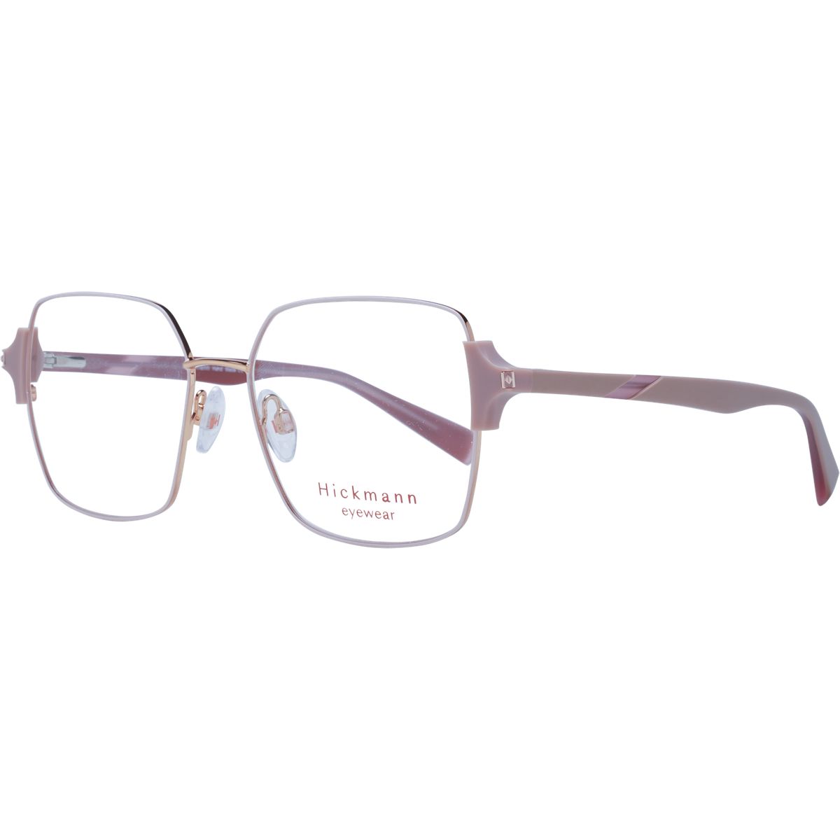 Elegante Quadratische Metall-Brillenfassung